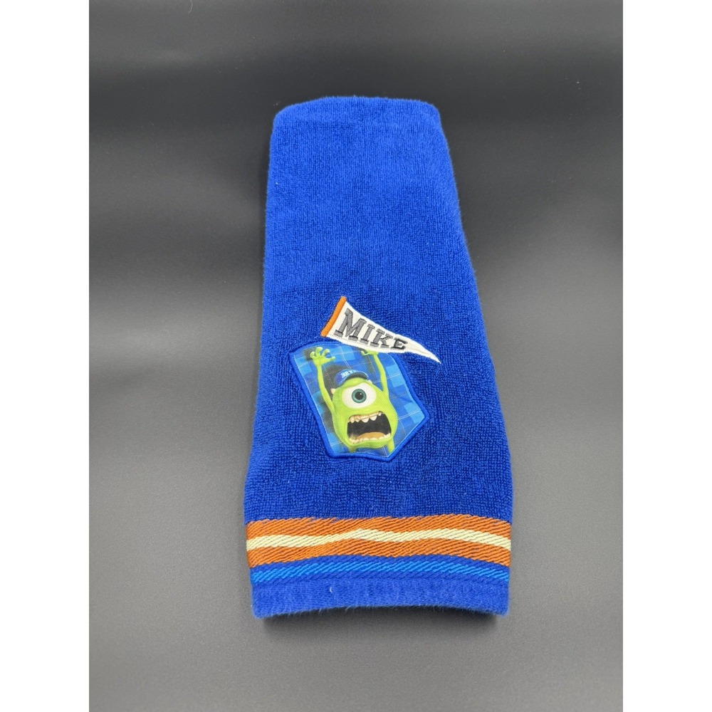 Pixar Monsters Inc Terrycloth Kitchen Towel Mike‎ Wazowski Kids Bathroom